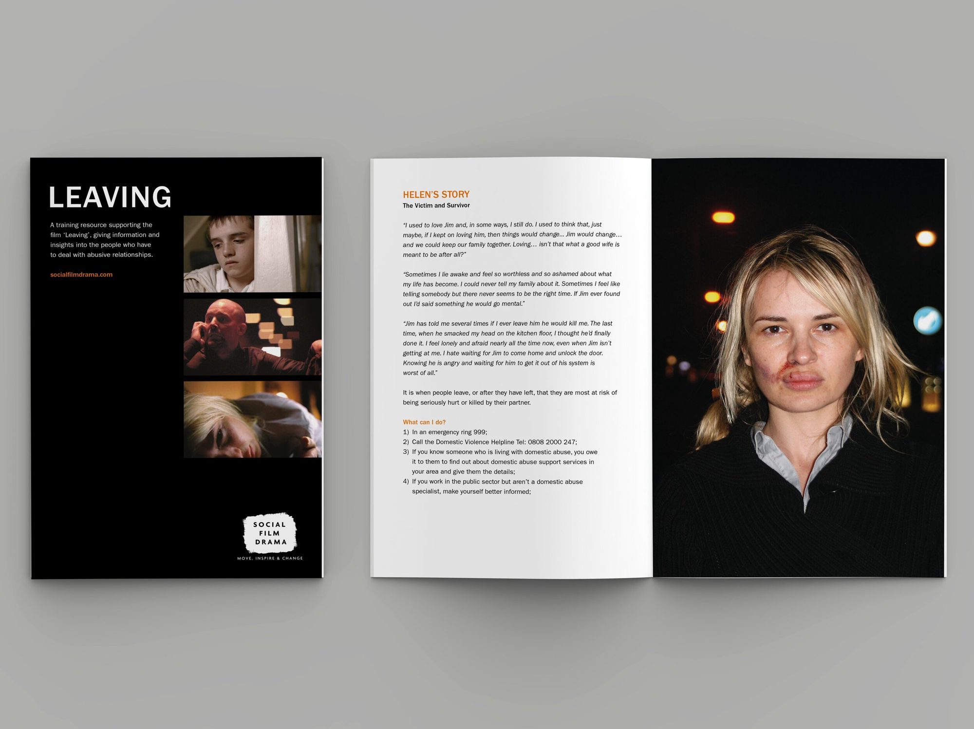 Leaving Character Profile Booklet